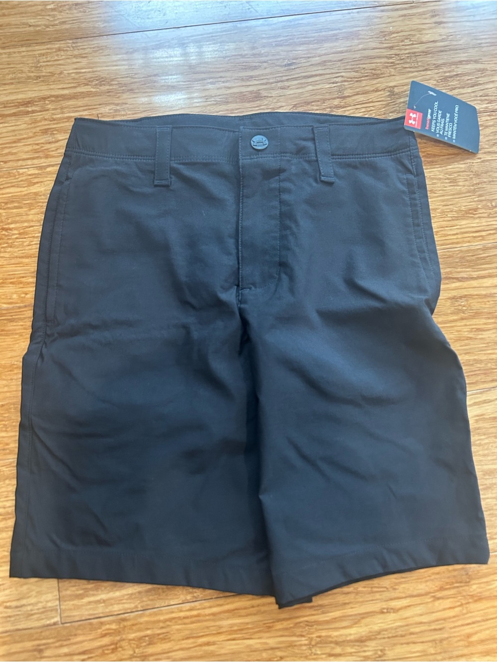 Under Armour Boys’s Black Performance Shorts
